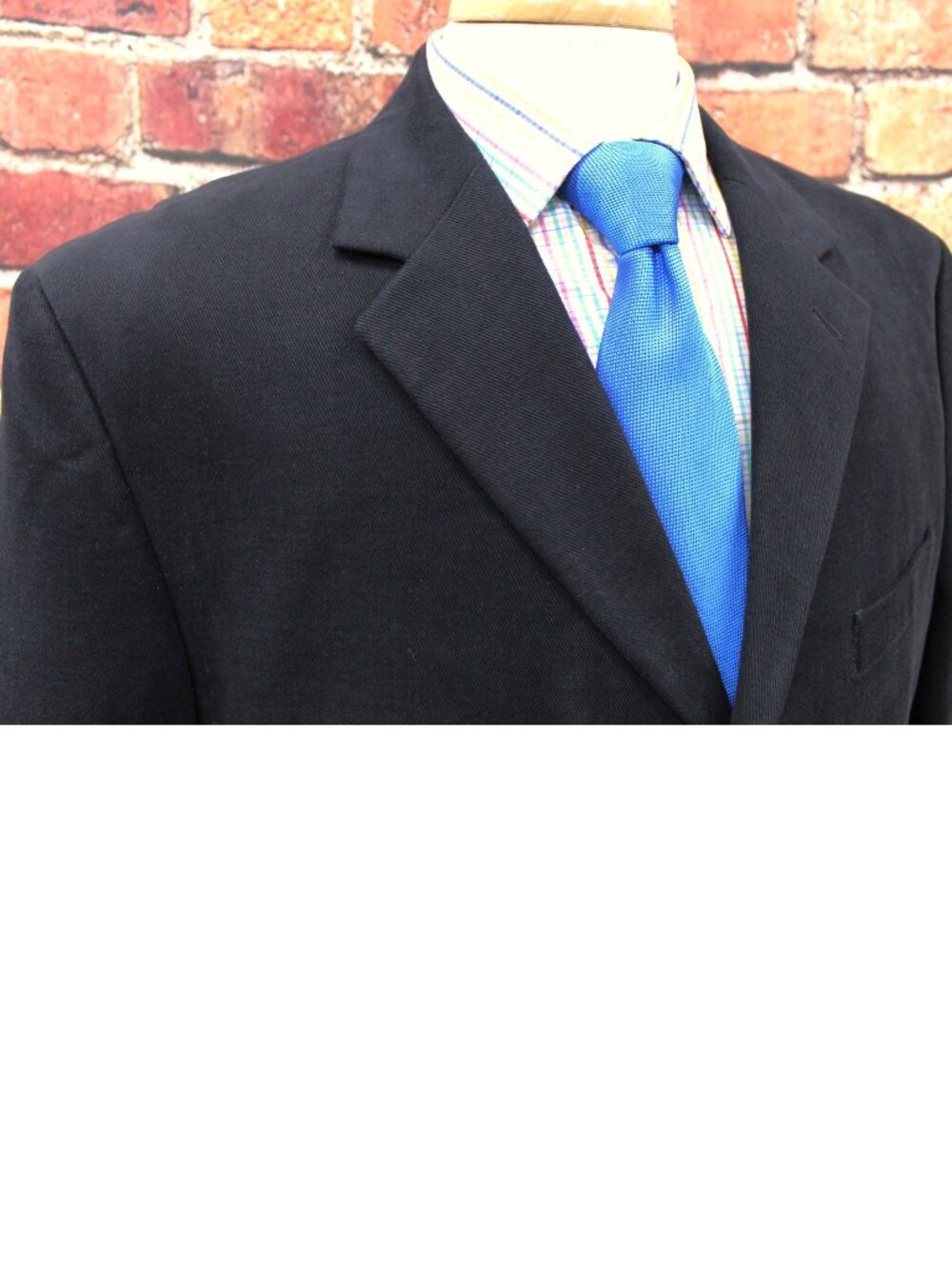 42 R- BANANA REPUBLIC THICK/ HEAVY FABRIC SPORT COAT 100% COTTON BLACK